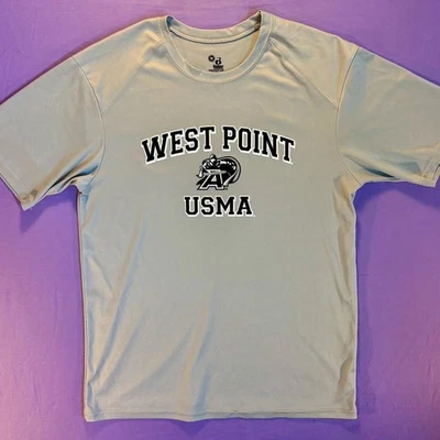 Camiseta Atlética Ejército West Point USMA Marca Tejón Para Hombre Mediana Militar de EE. UU. Foto 1 de 3