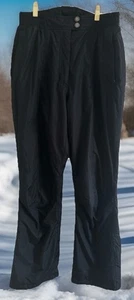 Nordica Women’s Size 12 Black Insulated Snow Pants Ski Winter Performance Wear - Picture 1 of 11