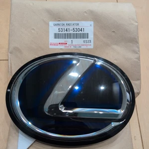 Lexus Genuine Front Emblem Millimeter Wave Radar Pre-Crash 53141-53041 - Picture 1 of 3