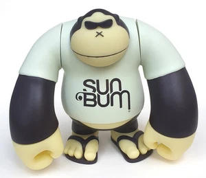 Gorilla SUNNY Sun Bum Werbefigur Store Display Maskottchen Vinyl H 21 cm 8" USA - Bild 1 von 5