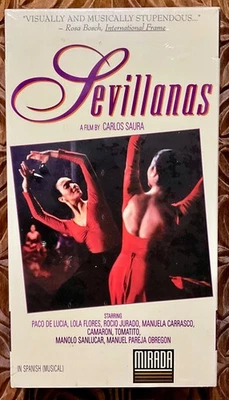 Sevillanas - Caelos Saura (VHS, 1996) *RARE*OOP*NEW in shrink wrap - Image 1 of 2