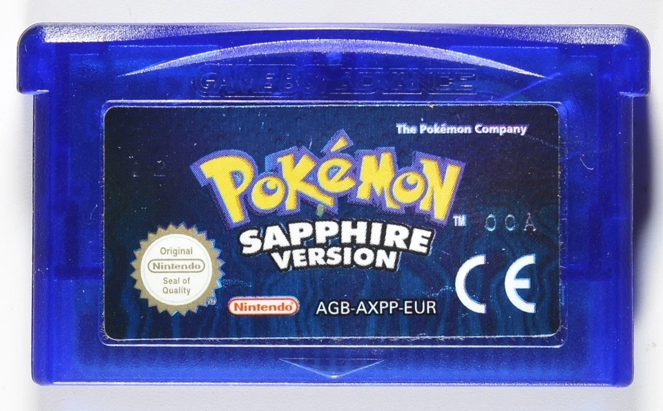Pokémon Sapphire Version (GBA, 2002) - Complete PAL - Image 1 of 4