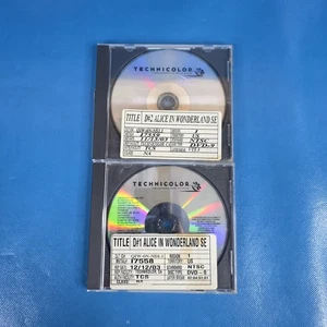 *RARE* Alice in Wonderland SE Special Edition (2 DVD Set Technicolor) Screener - Picture 1 of 10