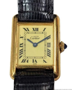 Reloj Cartier Tank para mujer genuino funcionando años 70  - Imagen 1 de 6