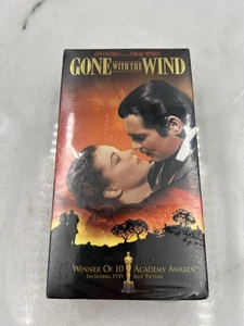 Vintage Gone With The Wind VHS 2 Tape Set Sealed 1939 MGM Classic Oscar Winner - Picture 1 of 9