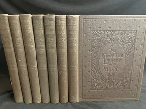 International Library of Music 1925 – 7 Vol Set (Missing Vol 2) – Vintage Books - Bild 1 von 13