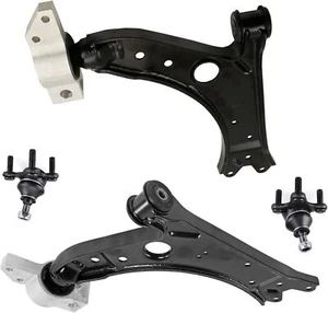 4pc Front Lower Control Arm + Lower Ball Joint Kit for Audi for Volkswagen - Picture 1 of 1