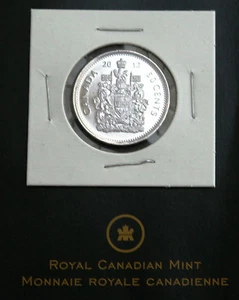 2012 medio dólar canadiense-50 centavos moneda sin circular directamente de RCM Roll - Imagen 1 de 2