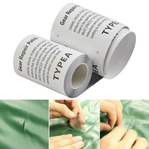 Heavy Duty Tenacious Repair Tape Patch Vinyl Canvas Awning Boat Cover Tent 12FT - Picture 1 of 10