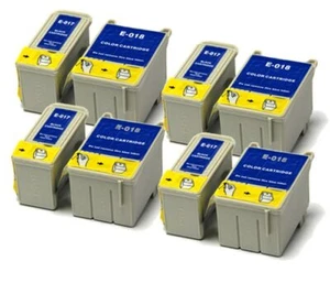 4x Black & 4x Colour Compatible (non-OEM) Ink Cartridges to replace T017 / T018 - Picture 1 of 1
