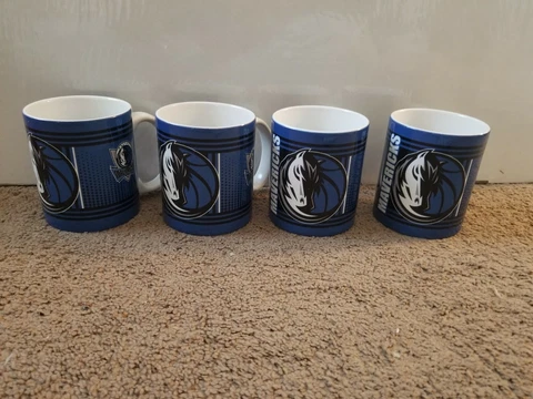 Dallas Mavericks Coffee Mugs set 4ct Cover