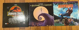 Laser Disc - Bushwacked, Jurassic Park, Nightmare Before Christmas LD rare - Picture 1 of 1
