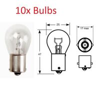 2 x 335 Stop Indicator Bulbs 12V 21W Double Contact Bulb SBC BA15D Rear Pair