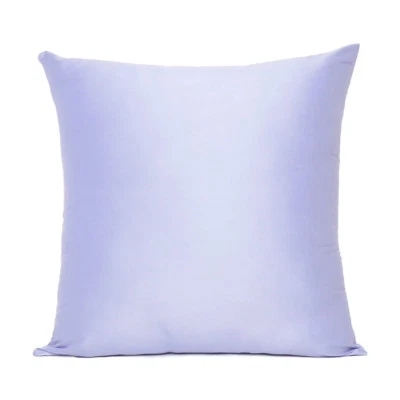 Funda Cojín Cojín Sofá Color Sólido Cuadrado Decoración del Hogar Púrpura Claro 18x18 Foto 1 de 4
