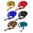 Horse Lead Rope Braided Rope Bolt Snap Clip Equestrian Rein Halters Horse