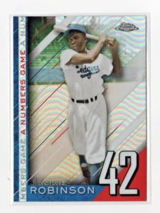 Jackie Robinson 2020 Topps Chrome Update A NUMBERS GAME #NGC7 Brooklyn Dodgers - Bild 1 von 1