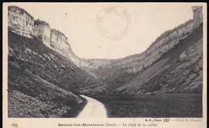 BAUME les MESSIEURS 39 Le Fond de la Vallée CPA écrite à L. LAPORTE en août 1905 - Imagen 1 de 2
