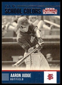 2015 Panini Contenders Old School Colors Aaron Judge Fresno State Bulldogs #23