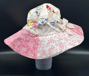 Gymboree Love Is In The Air Floppy Floral Sun Hat 5-7 New - Picture 1 of 5