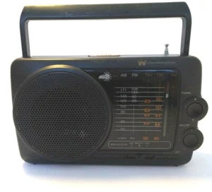 White Westinghouse WPC-1109 AM/FM tragbares Radio Sofortwetter Notfall - Bild 1 von 11