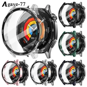 Case for Huawei Watch GT4 GT5 46mm 41mm Protective Glass Display Armored Film - Picture 1 of 20