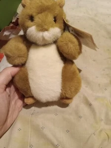 NWTHallmark Plush Squirrel Selby Stuffed Animal 8" Toy Vintage Woodland Creature - Picture 1 of 6