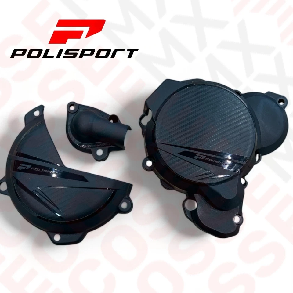 Polisport Water Pump Clutch/Ign Cover Protector 91375 Fits Husqvarna TE 250 2024