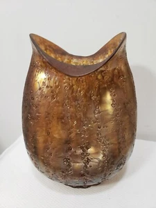 Antique Dugan Glass Pompeian Vase Pinched Frit Iridescent 1906 T25 - Picture 1 of 7