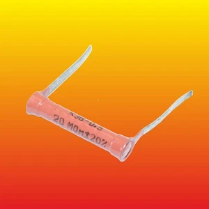 20M 20% 0.5W 3.5kV LOT OF 2 RUSSIAN HIGH VOLTAGE FILM RESISTORS KEV-0.5 - Picture 1 of 3