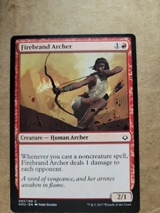 MTG Magic Gathering Firebrand Archer (92) Hour of Devastation LP BULK DISCOUNT - Picture 1 of 1
