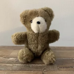 Pequeño oso de peluche vintage Hallmark 1984 PRF454-2A 4,5"" de alto - Imagen 1 de 3