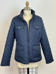 Tommy Hilfiger Women’s Jacket Navy Quilted OUTDOOR JACKET * LARGE - Picture 1 of 5