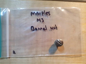 Vintage Marples M3 Plane Brass Barrel Nut Woodworking Hand Tools Carpentry - Picture 1 of 2