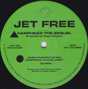 Jet Free - Harphead - Gebrauchte Vinyl Schallplatte 12 - J5628z