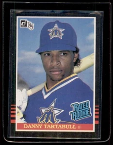 1985 Donruss #27 Danny Tartabull Rookie - Picture 1 of 2