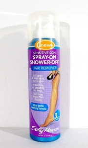 Sally Hansen SPRAY-ON SHOWER-OFF Hair Remover Sensitive Skin 3 Min Formula 6 oz - Picture 1 of 2