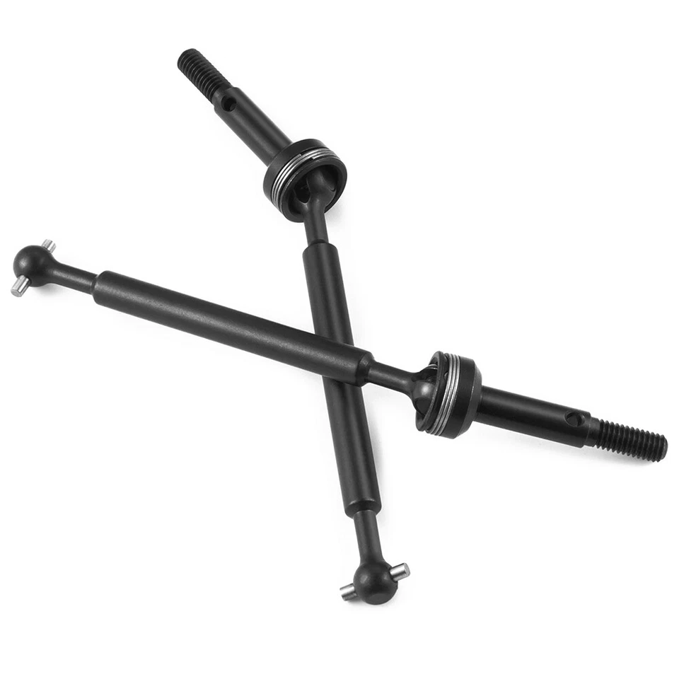 Front Rear CVD Drive Shaft Steel For 1/10 Tamiya 58719 BBX 2WD RC Buggy Car - Image 1 of 1