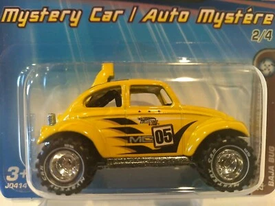 Hotwheels 2005 Mystery Car Series Baja Bug con protector de cupón Realriders como nuevo  Foto 1 de 4