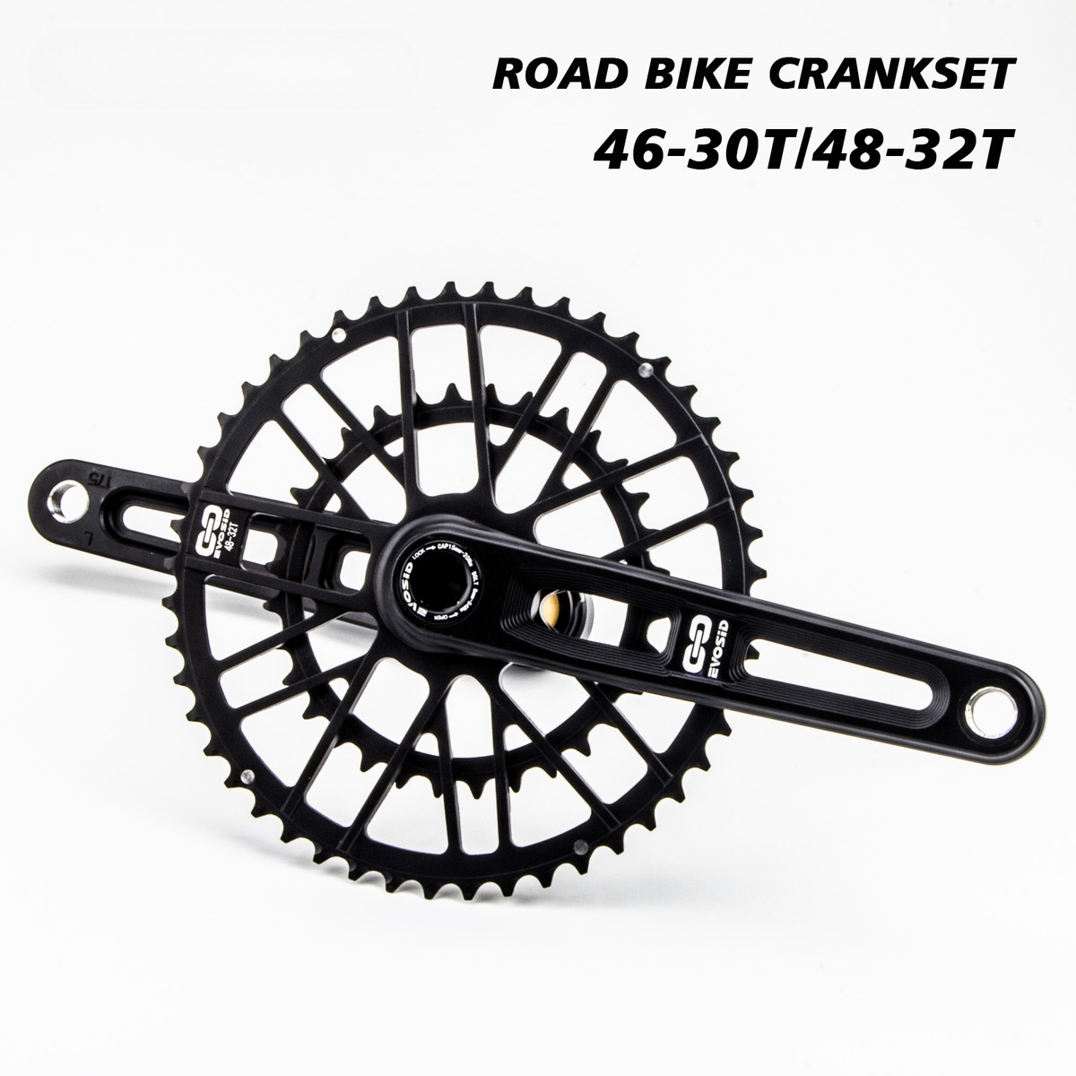 Direct Mount BOLANY Gravel Bike Crankset 42T Chainring With