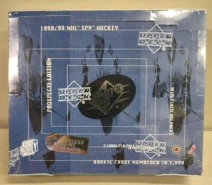 1998/99 Upper Deck SPX PROSPECTS EDITION NHL HOCKEY 18 Pack Factory SEALED BOX! - Picture 1 of 6