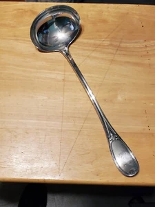soup ladle with monogram M. - Picture 1 of 6