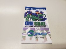 JS15 Connecticut Whale 2011/12 Minor Hockey Pocket Schedule - Webster Bank