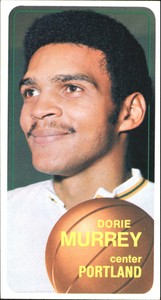 1970-71 Topps Portland Trail Blazers Basketball Card #94 Dorie Murrey - EX-MT