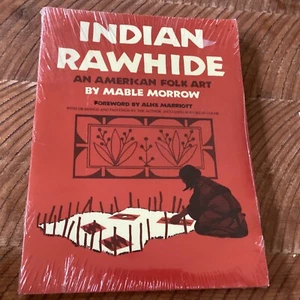 Morrow, Mable. Indianer Rohhaut. An American Folk Art 1982 NEU VERSIEGELT - Bild 1 von 2