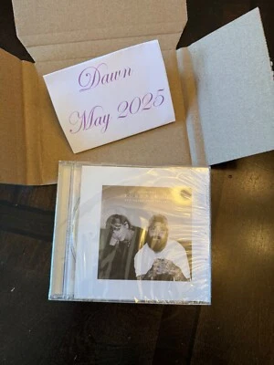 💿 Taylor Swift – Fortnight feat. Post Malone | CD Single | TTPD LTD  Edition 🖤 Foto 1 de 3