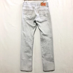 Levis 511 Jeans Herren 32 x 32 grau Slim Fit Stretch helle Waschung Denim - Bild 1 von 18