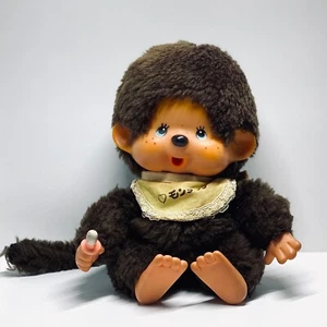 Muñeca mono de peluche Monchhichi vintage primera generación 1974 talla S súper rara #1 - Imagen 1 de 5