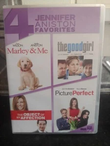 JENNIFER ANISTON 4-Disc Film Favorites DVD Movies MARLEY & ME / PICTURE PERFECT - Picture 1 of 3