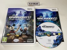 Disney epic mickey 2 the power of two-nintendo wii game (FR) - pal-complete