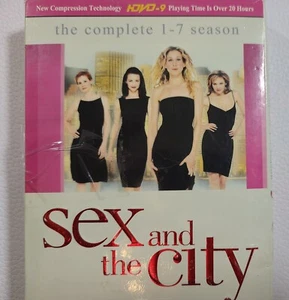 Sex and the City - The Complete 1-7 Season 4-Disc Set DVD-9 Rare HTF version - Foto 1 di 7